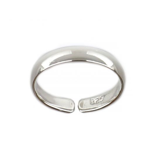 925 Sterling Silver toe ring straight