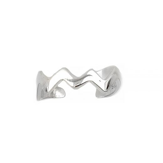 925 Sterling Silver with wave design DP11070