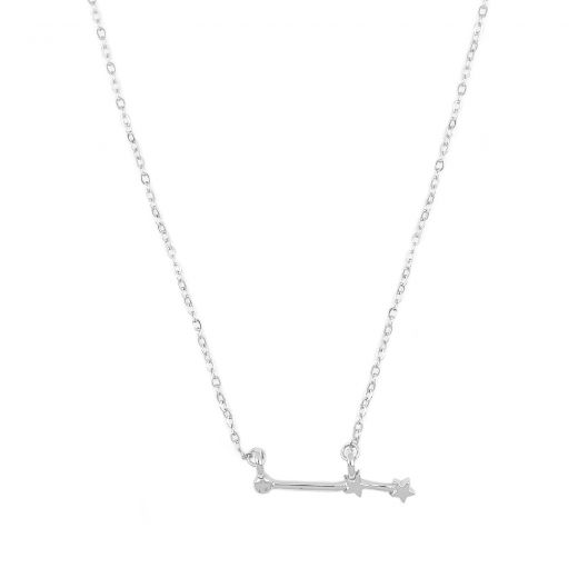 925 Sterling Silver necklace zodiac constellation of Aries