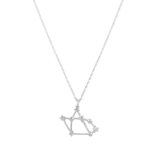 925 Sterling Silver necklace zodiac constellation of Sagittarius