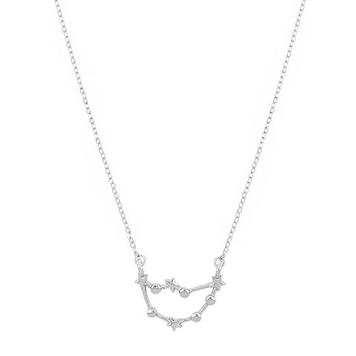 925 Sterling Silver necklace zodiac constellation of Capricorn