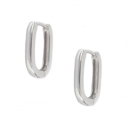 925 Sterling Silver earrings in square design