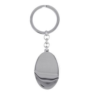 Μπρελόκ πλακέτα από ανοξείδωτο ατσάλι, ιδανικό για να χαράξεις