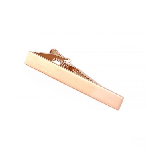 Tie Pin made of copper in rose gold color