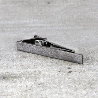 Γραβατοπιάστρα από χαλκό σε μαύρο ματ χρώμα - 