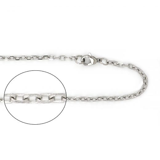 Chain necklace made of stainless steel for all ages