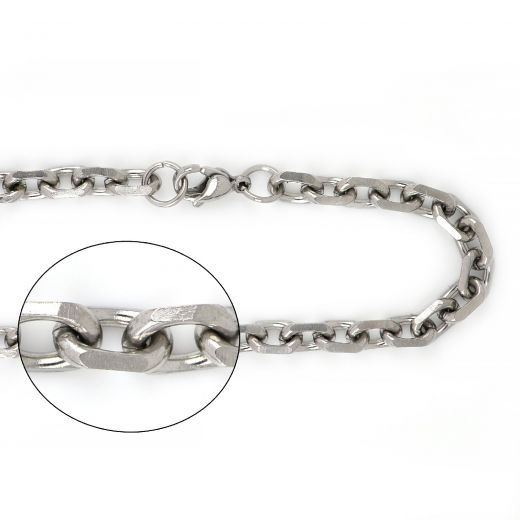 Chain necklace made of stainless steel suitable for pendant