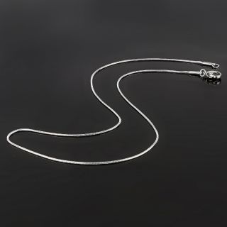 Chain necklace made of stainless steel "snake" - 