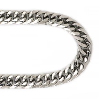 Classic chain necklace made of stainless steel - 
