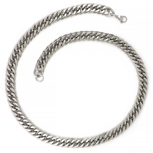 Classic chain necklace made of stainless steel