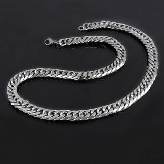 Classic chain necklace made of stainless steel - 