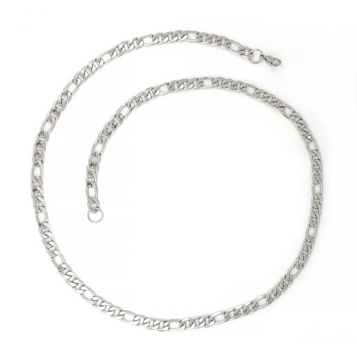 Chain necklace made of stainless steel (Figaro)