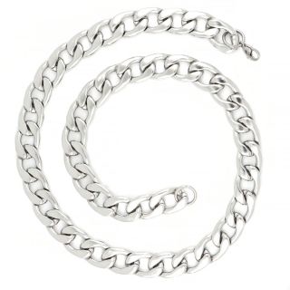 Unisex αλυσίδα λαιμού ατσάλινη πάχος 15mm και μήκος 65 cm Unisex αλυσίδα λαιμού ατσάλινη πάχος 15mm και μήκος 65 cm
