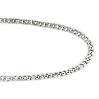 Chain necklace made of stainless steel width 4 mm and length 60 cm AL22122 - 