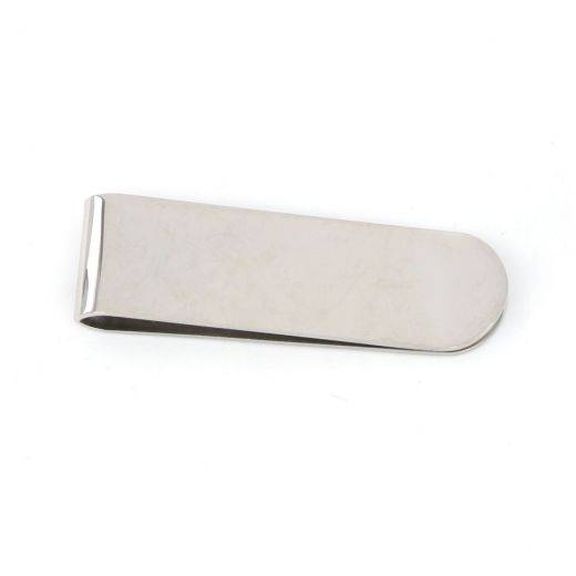 Money clips made of stainless steel with rounded edge