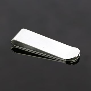 Money clips made of stainless steel with rounded edge - 