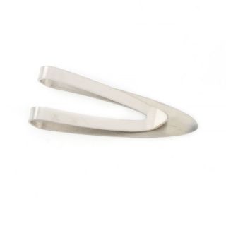 Κλιπ χαρτονομισμάτων από ανοξείδωτο ατσάλι σε σχήμα V Κλιπ χαρτονομισμάτων από ανοξείδωτο ατσάλι σε σχήμα V