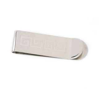 Κλιπ χαρτονομισμάτων από ανοξείδωτο ατσάλι με σχέδιο μαιάνδρου Κλιπ χαρτονομισμάτων από ανοξείδωτο ατσάλι με σχέδιο μαιάνδρου