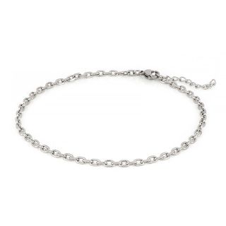 Stainless steel chain anklet BP12043 - 