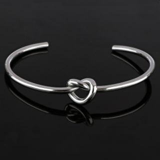 Bangles made of stainless steel knot - 