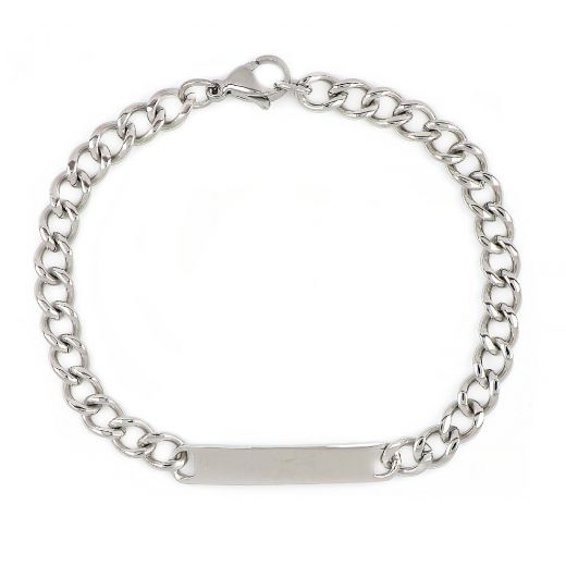 ID Bracelet made of stainless steel BR22228-01