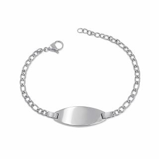 ID Bracelet made of stainless steel for engraving