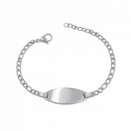 ID Bracelet made of stainless steel for engraving