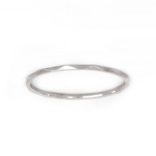 Stainless steel wedding ring