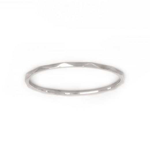 Stainless steel wedding ring