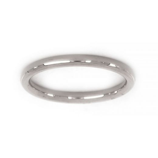 Stainless steel wedding ring 1,8mm