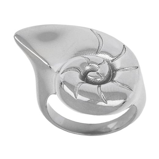 Stainless steel shell ring