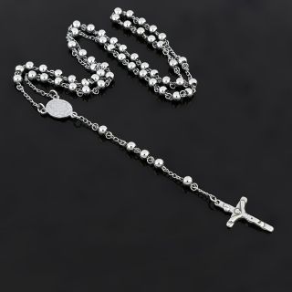 Rosary made of stainless steel - 