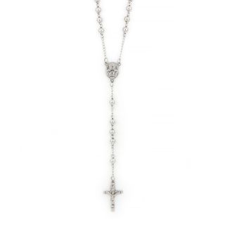 Rosary made of stainless steel