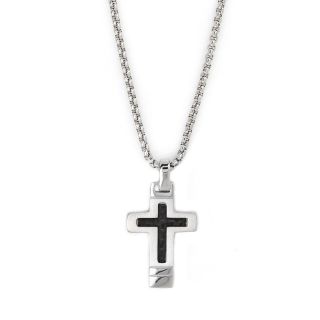 Men's stainless steel with carbon fiber Men's stainless steel with carbon fiber