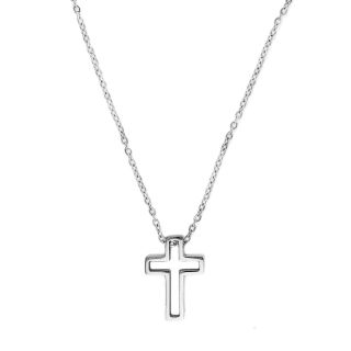 Men's stainless steel cross and chain Men's stainless steel cross and chain