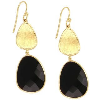 925 Sterling Silver earrings rhodium plated with Black Onyx 925 Sterling Silver earrings rhodium plated with Black Onyx
