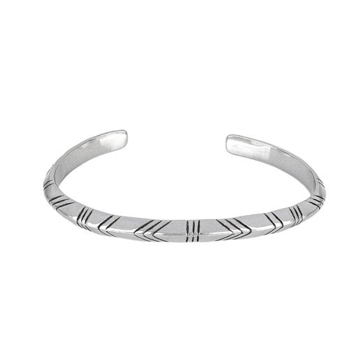 Men's solid stainless steel bracelet